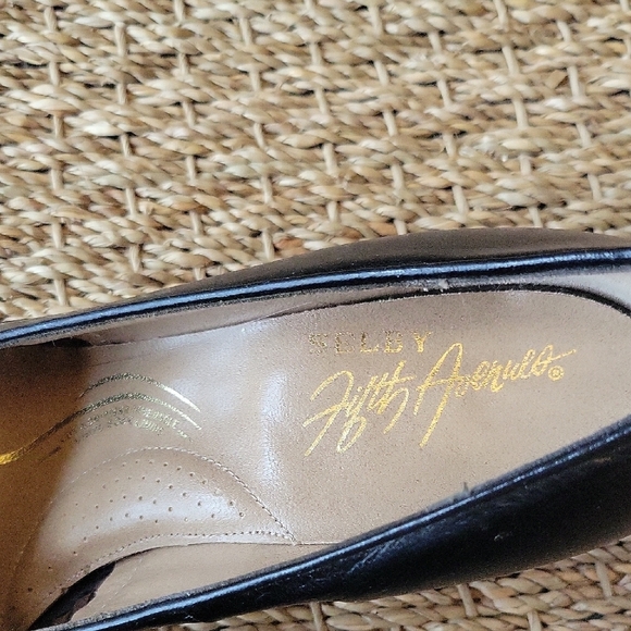 Selby Black and Brown Heels with Sophisticated Design - Picture 8 of 9